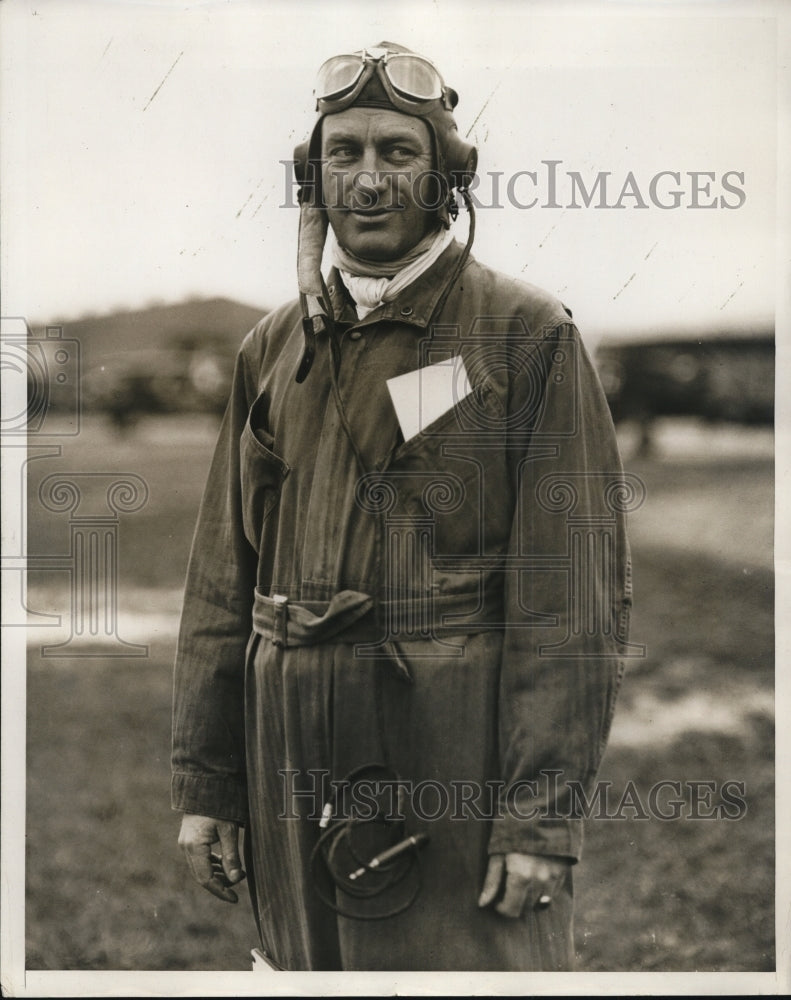1931 Press Photo Major Wm.Ryan, commander 9th Observation Group, Mitchell Fld.