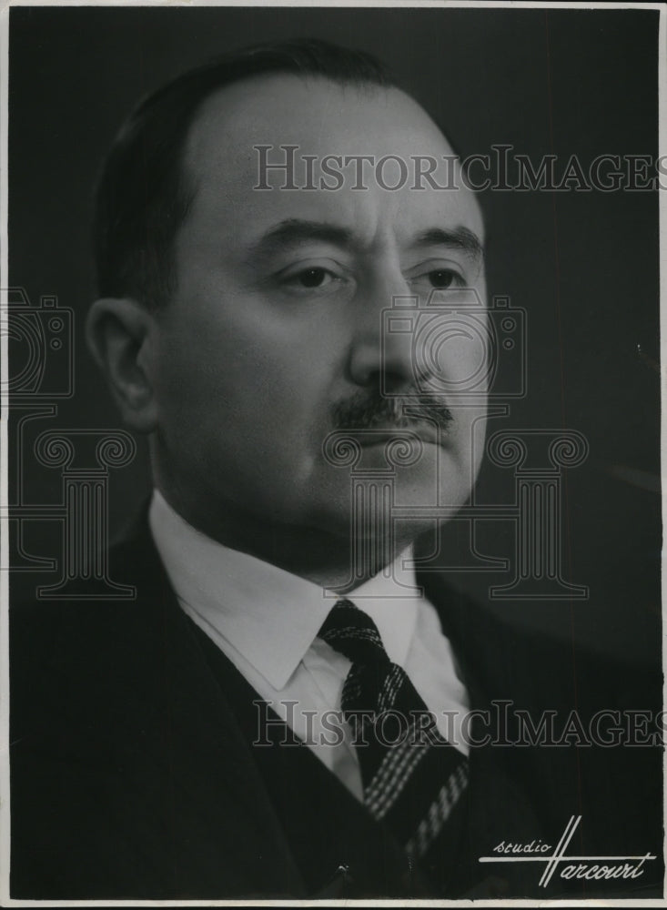 1941 Press Photo De M Louis Rolli, Commerce Minister of France