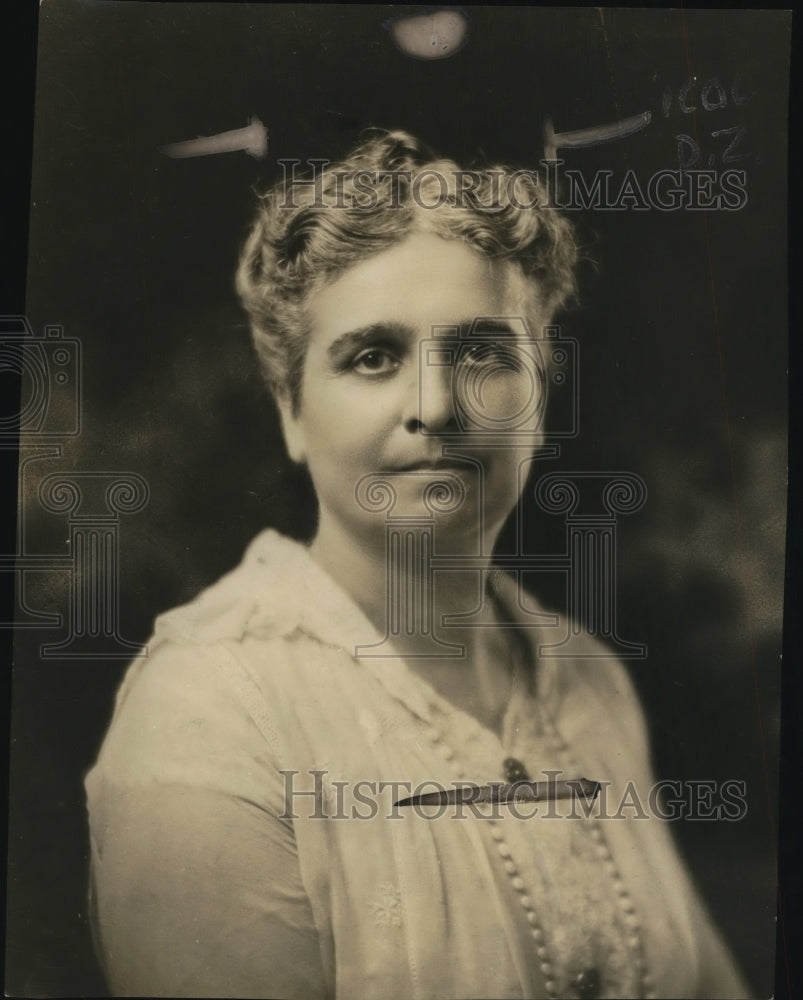 1921 Press Photo Mrs Raymond Robins Pres Natl Trade Union League