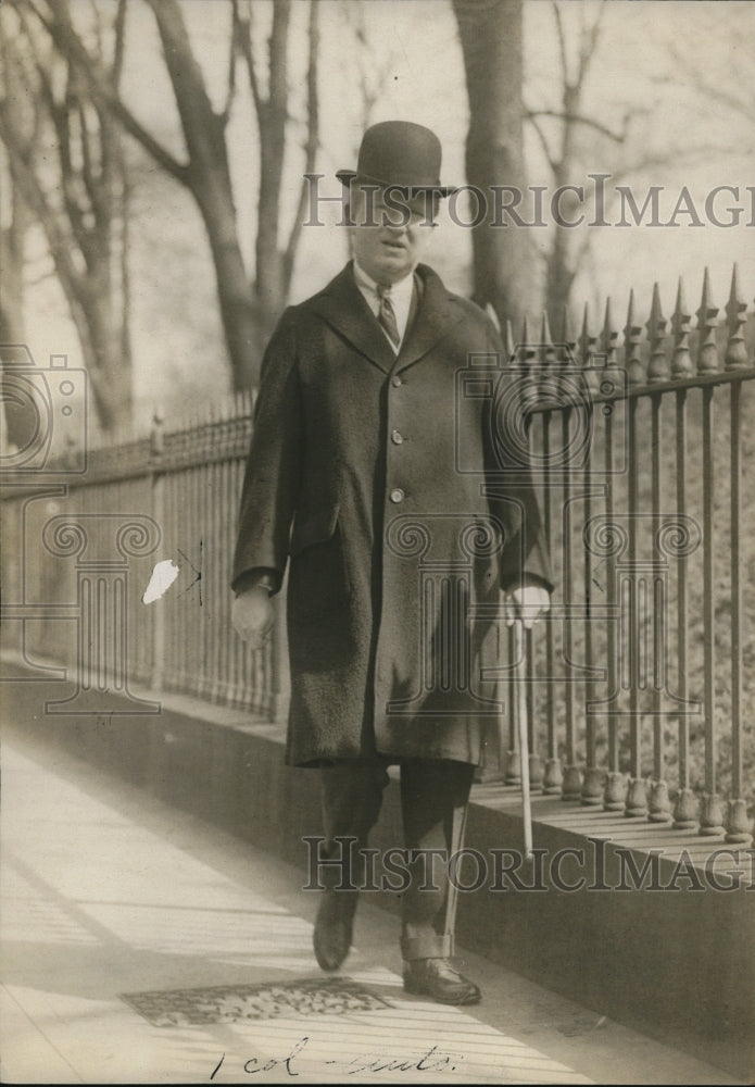 1920 Press Photo Secy to Presideny Joseph Tumulty at the White House