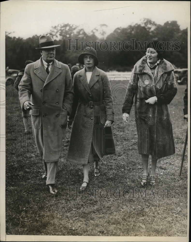 1930 Press Photo West Hill Racing Ass'n, Sara Chisholm, Lydia Ahlea, Edna Brokaw