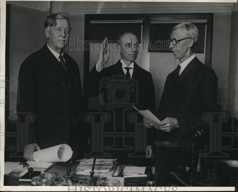 1929 Press Photo Wm. Mitchell(C) Attorney General appointment