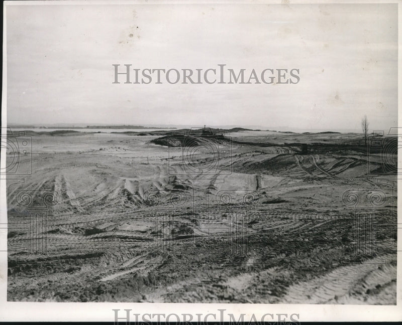 Load image into Gallery viewer, 1940 Press Photo New Zealand aerodrome construction
