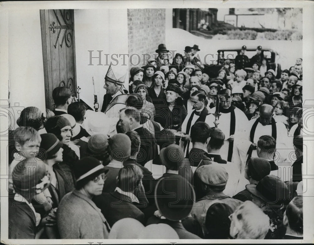 1933 Press Photo New Church of St Andrew at Kennington London