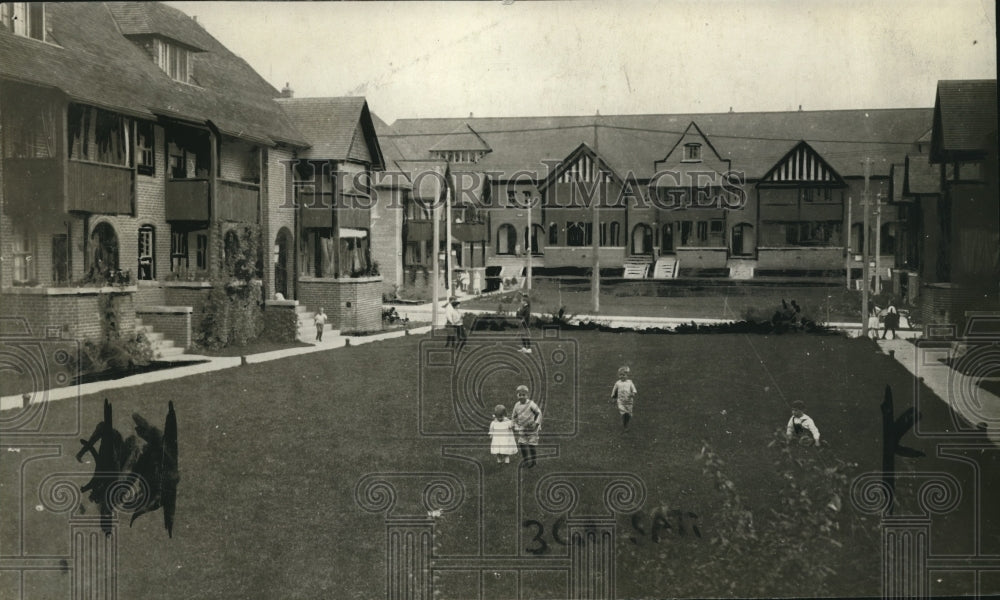 1919 Press Photo Toronto Housing Co homes built in Canada