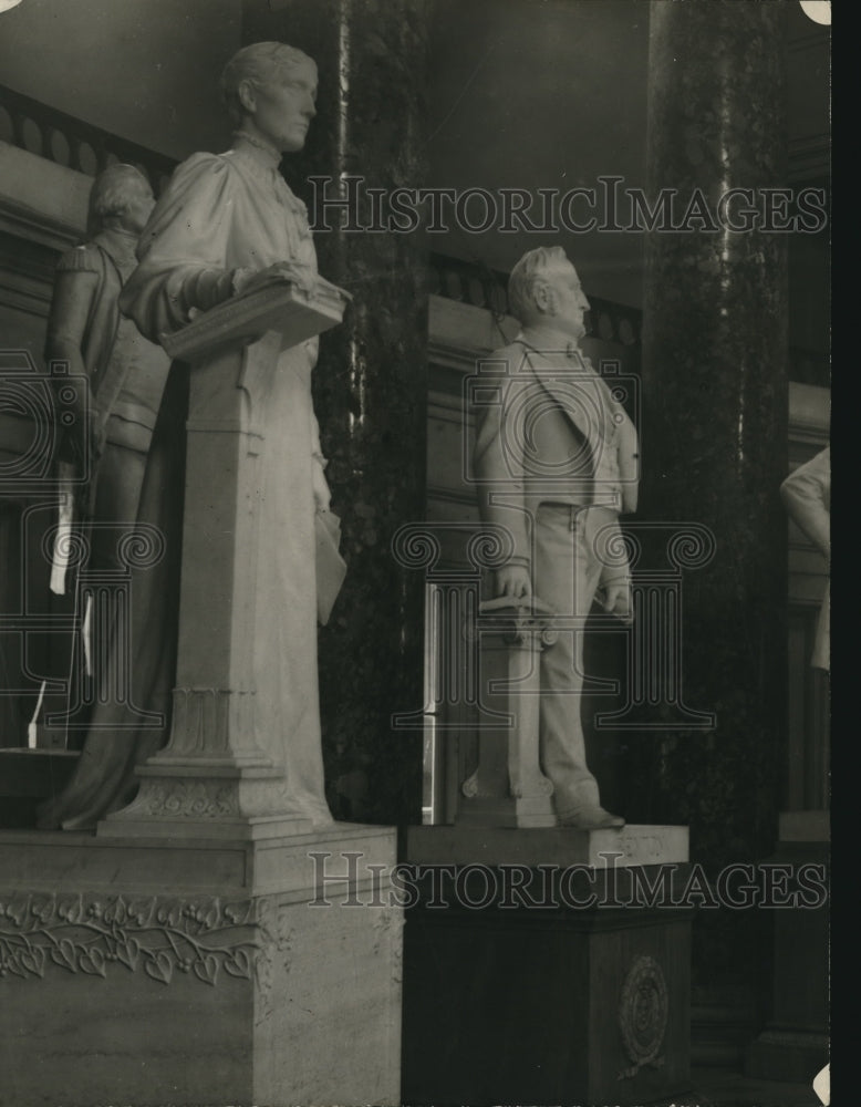 1925 Press Photo Francis Willard statue at Wash DC Statuary Hall