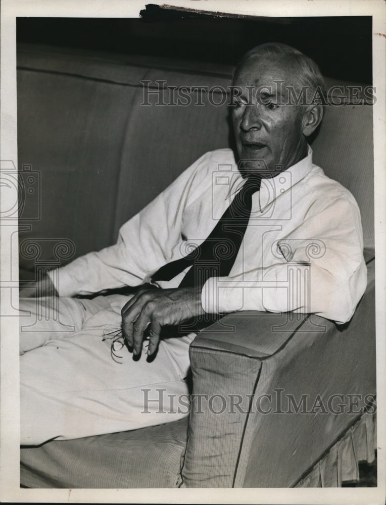 1935 Press Photo Writer Upton Sinclair