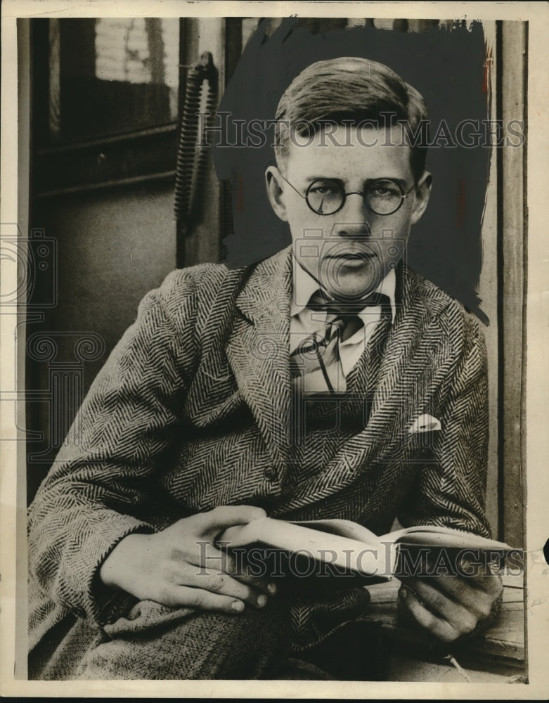 1929 Press Photo Robert Landis Minneapolis Mn murder charges
