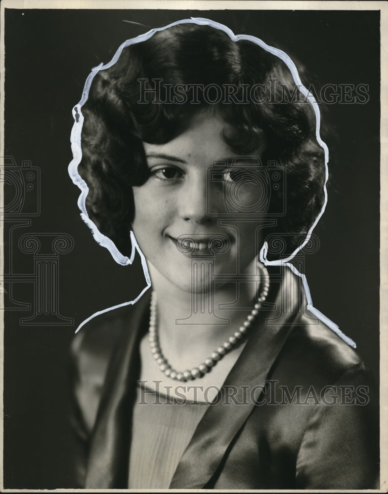 1928 Press Photo Mary Ann Stanley