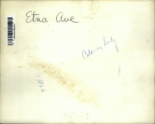 Press Photo Street View of Catania, Italy -- Etna Avenue
