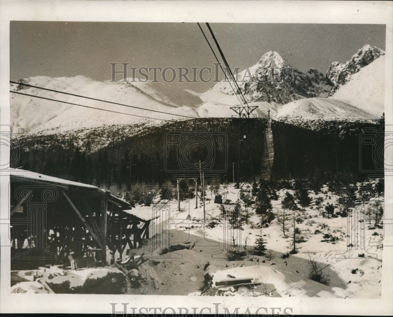 Load image into Gallery viewer, 1938 Press Photo Tatra Mountains in Czechoslavia
