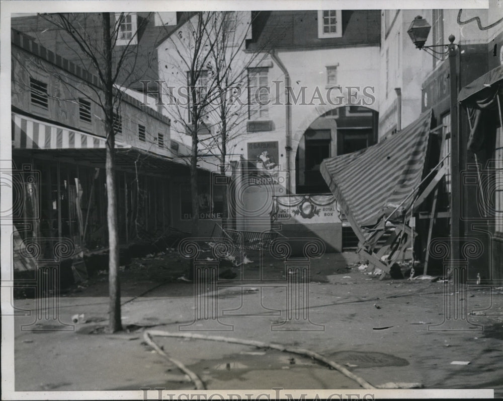 1934 Press Photo Chicago World's fair grounds after the closing