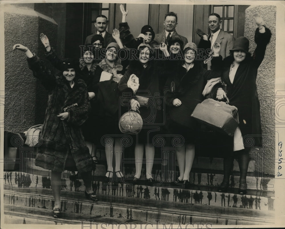 1928 Press Photo Milwaukee Wis house of correction, AA Hosiery Co strikers
