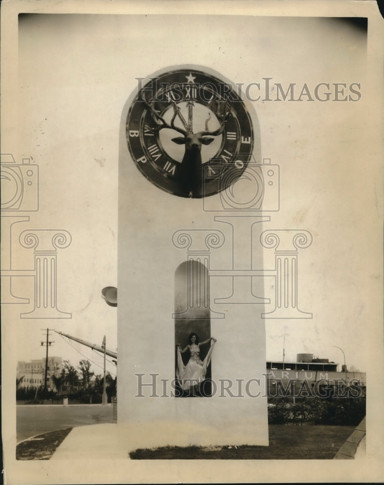 1928 Press Photo Elks ceremonies at Miami Fla for Natl convention