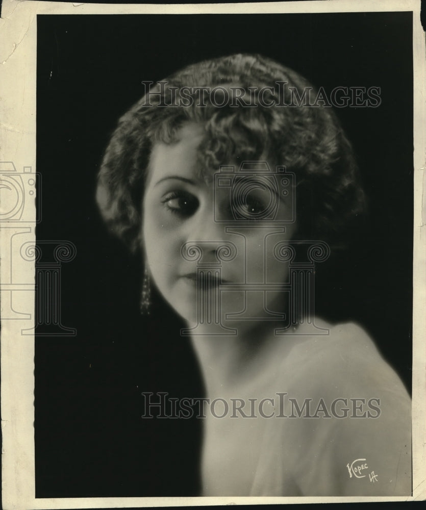 1923 Press Photo Mrs Glover drank carbolic acid account of Blair Coan & died