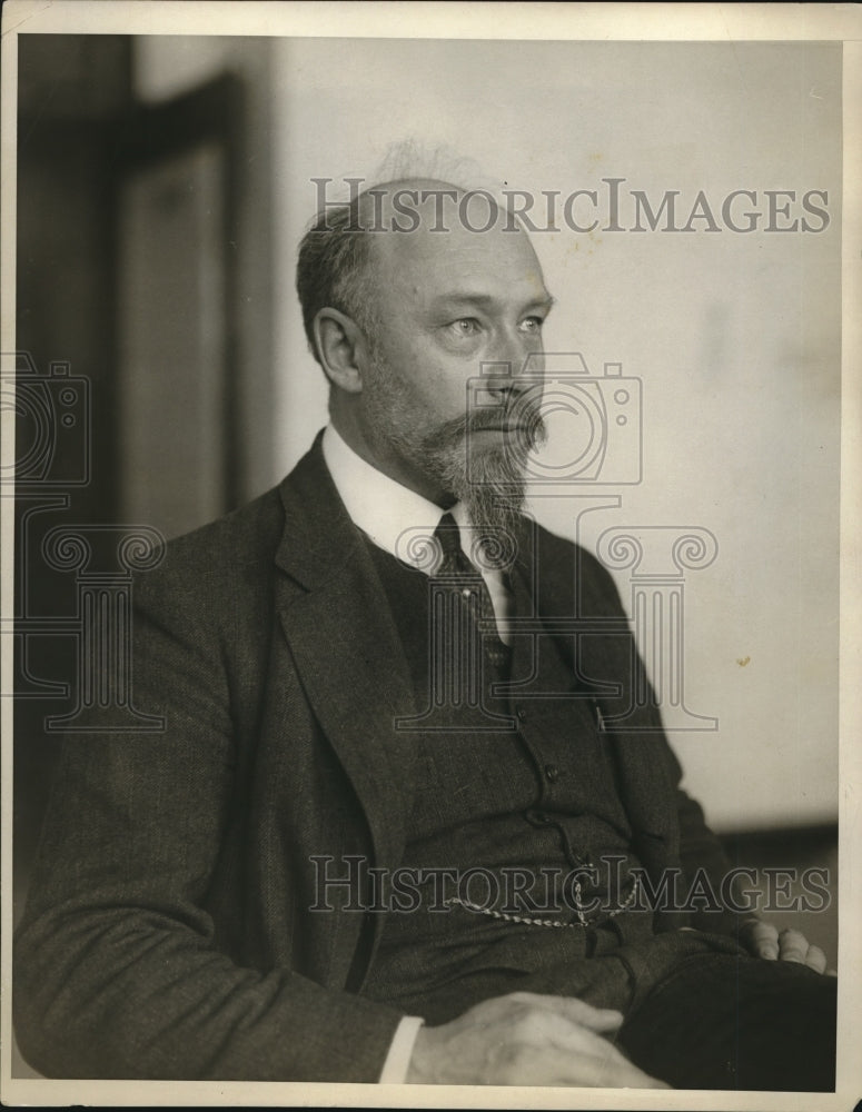 1927 Press Photo Count Hermann Keyserling philosopher & author