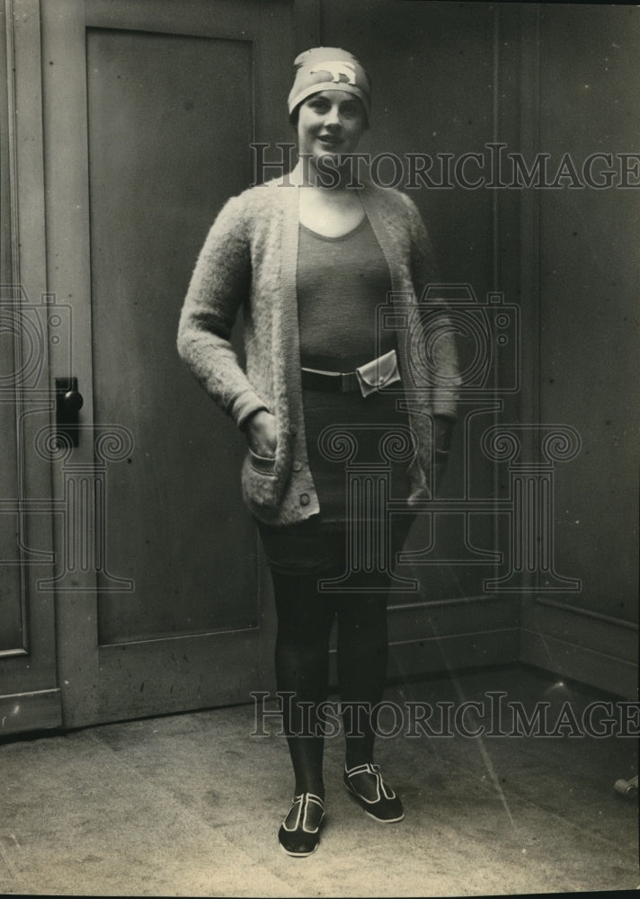 Press Photo Lyla M. Sheffield, Swimmer