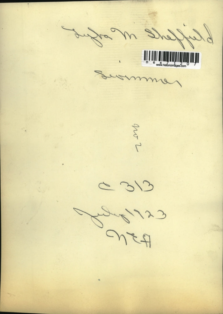 Press Photo Lyla M. Sheffield, Swimmer