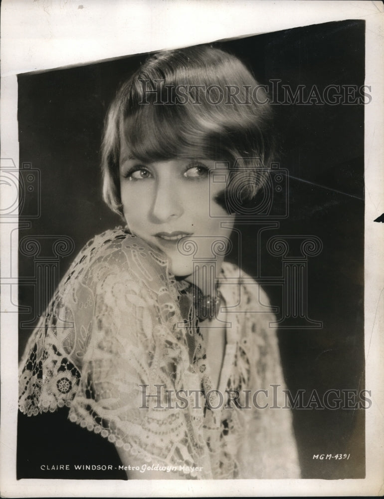 1927 Press Photo MGM actress Claire Windsor in The Bugle Call