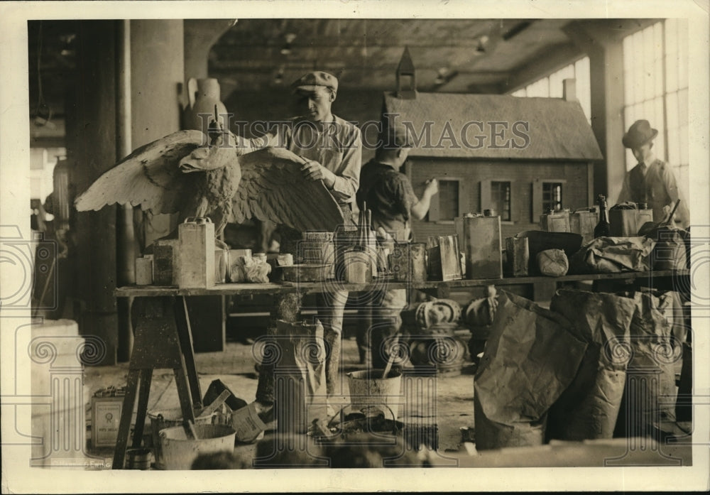 1923 Press Photo Shrine Parade Washington DC 1ST OF June each year