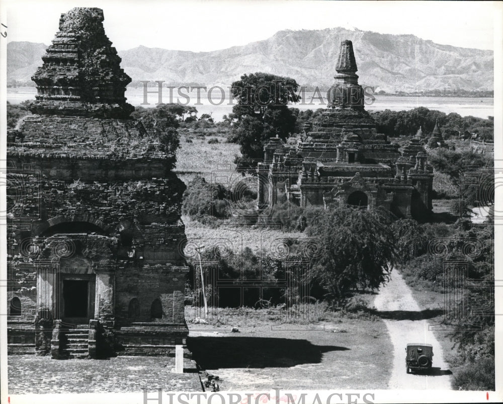 1936 Press Photo Pagan, Historical ruin, City of Four Million in Mandalay- Historic Images