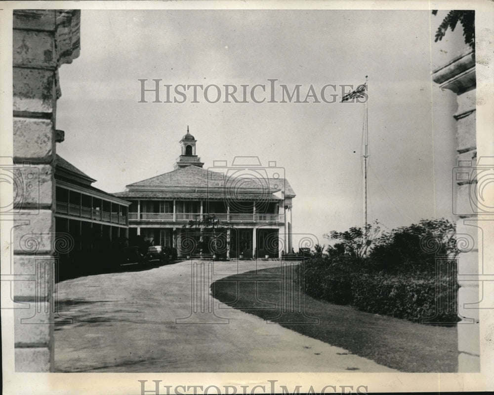 1940 Press Photo Bahamas Government House where Duke of Windsor will stay