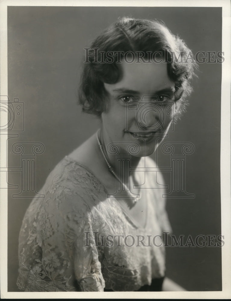 1931 Press Photo Mrs Phillips Lord - nex72174