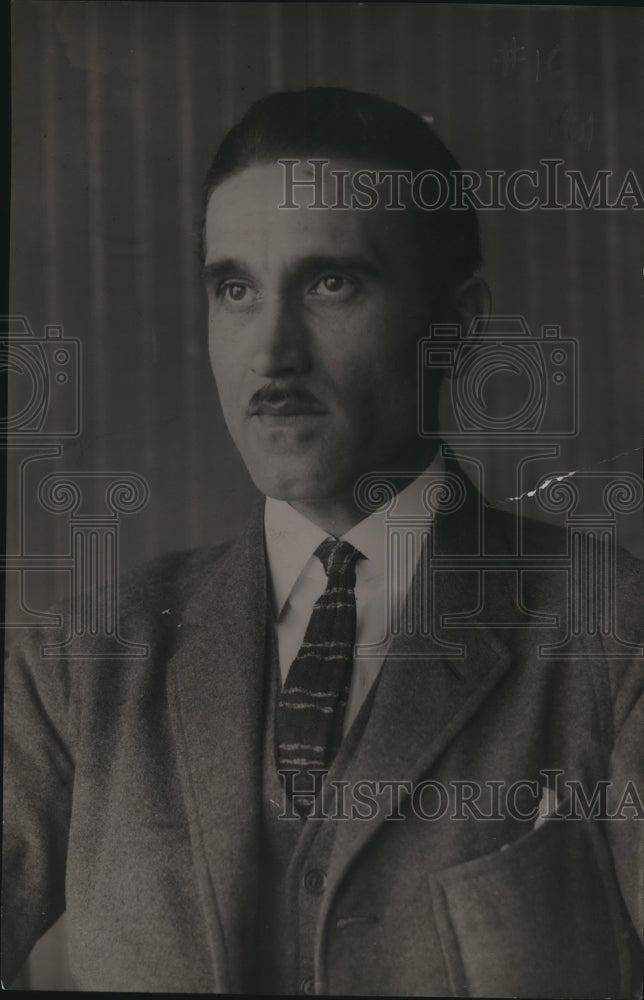 1923 Press Photo Jack Jungmeyer, NEA correspondent