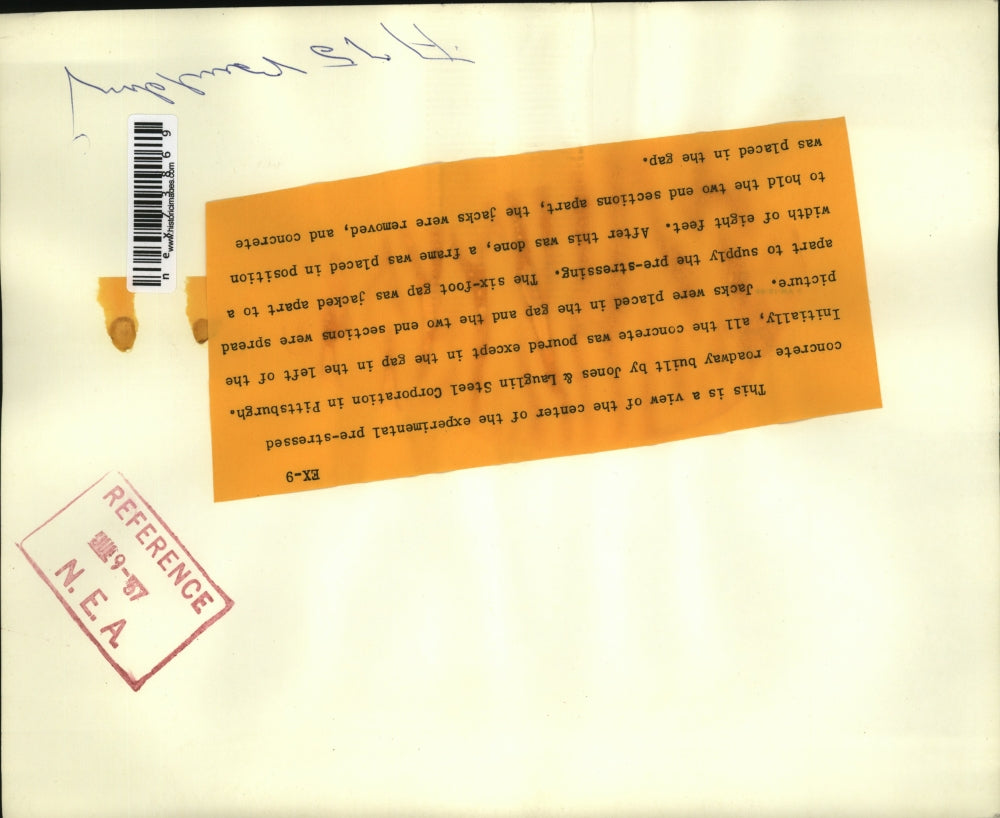 1957 Press Photo Workmen in process of building a road - nex73869