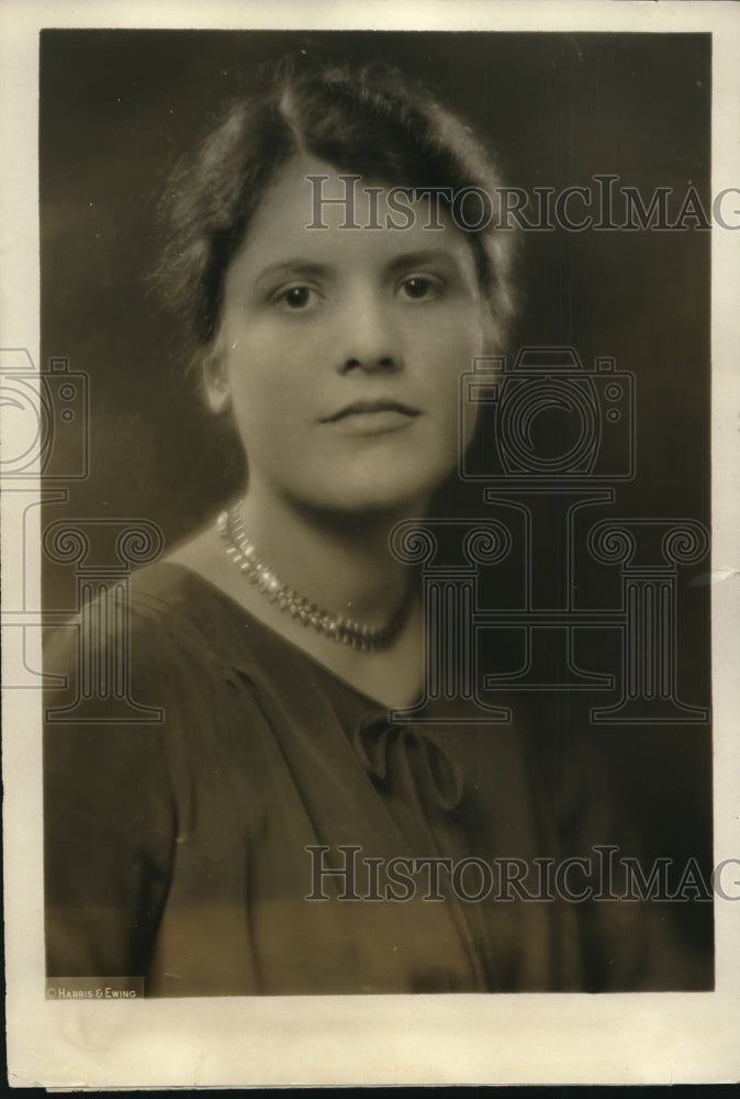 1928 Press Photo Cynthia Davis portrait, daughter Secretary of War Dwight Davis