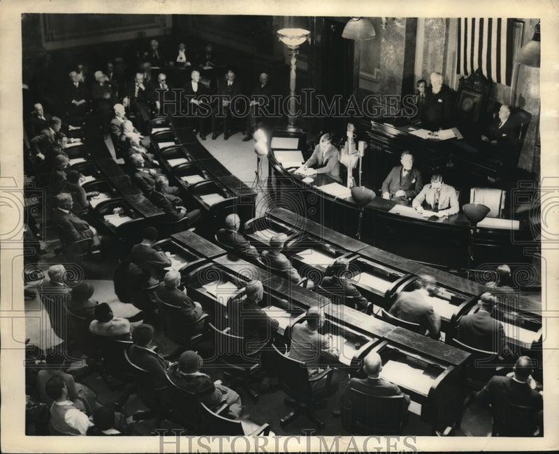Load image into Gallery viewer, 1933 Press Photo Salt Lake City Utah House of Reps State session
