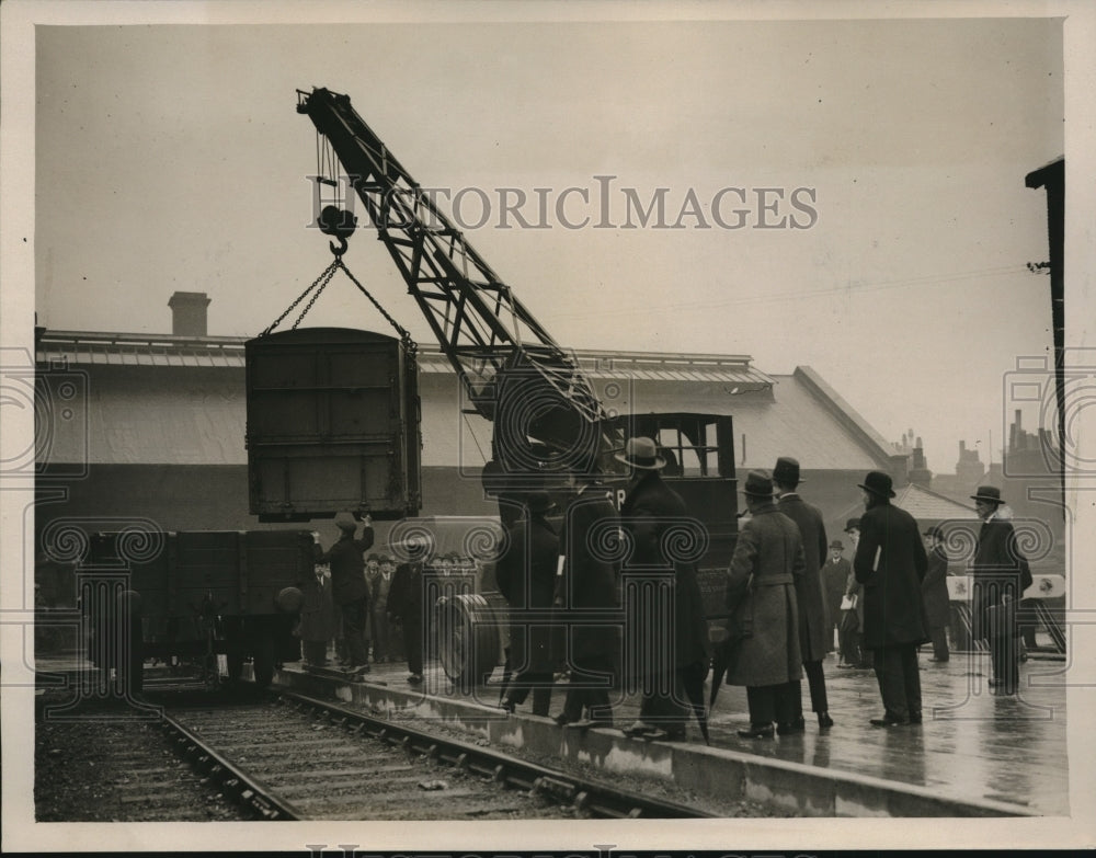 1932 Press Photo Southern railway depot Arms Stattion & Willow Walk depot