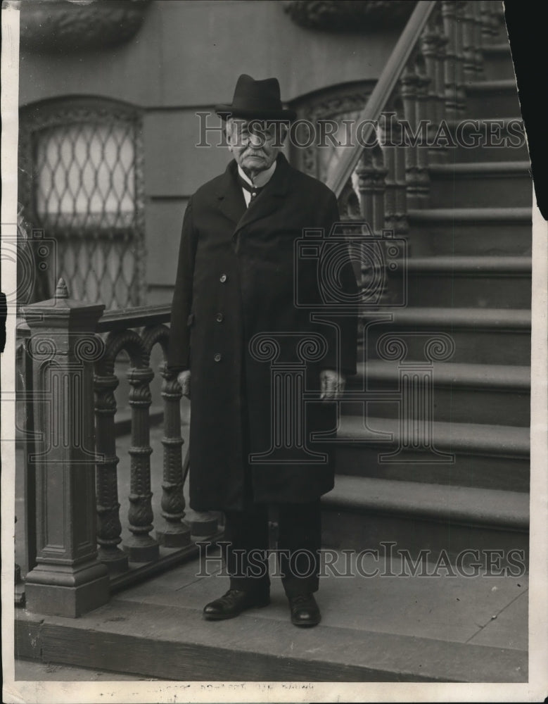 1924 Press Photo John Voorhis Saachem of Tammany Hall in NYC