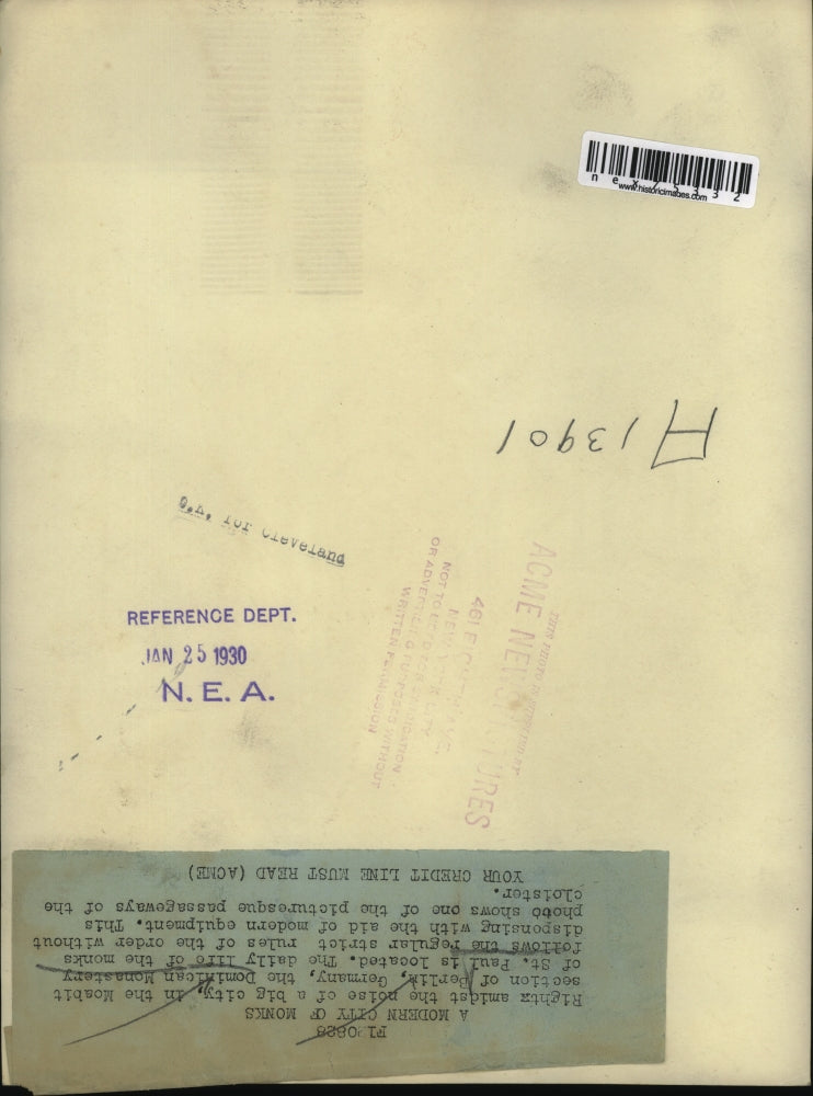 1930 Press Photo Berlin Germany Dominican Monastery of St Paul