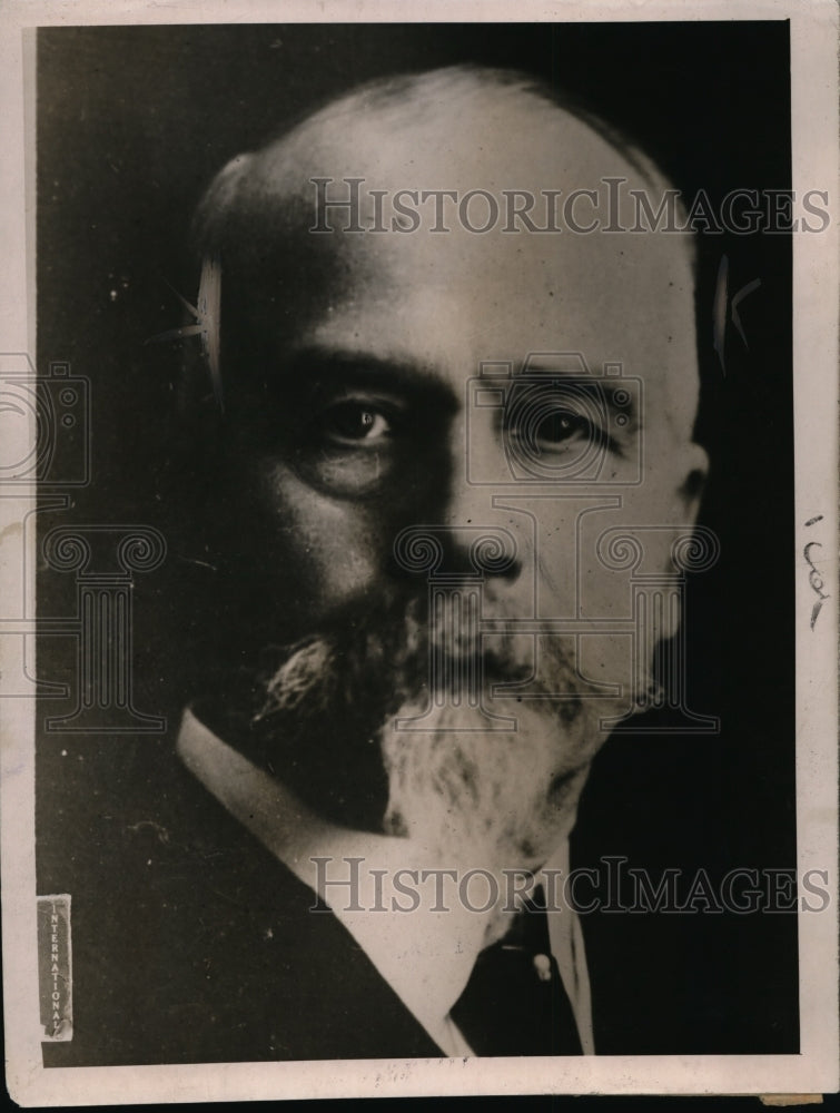 1920 Press Photo Professor Arnaldo Maggiora of Institute of Hygiene of Italy