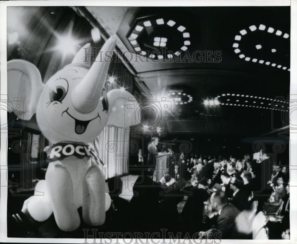 1968 Press Photo Governor Nelson Rockefeller Not to Be Presidential Candidate