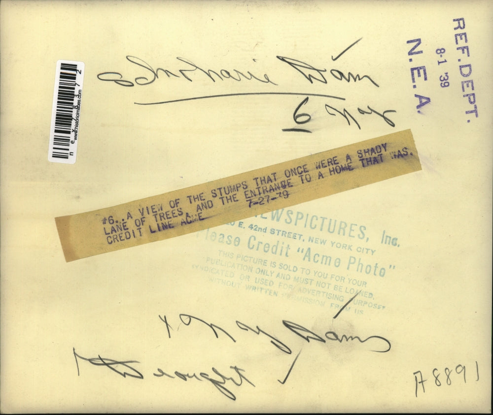 1939 Press Photo Schnectady Dam site in NY