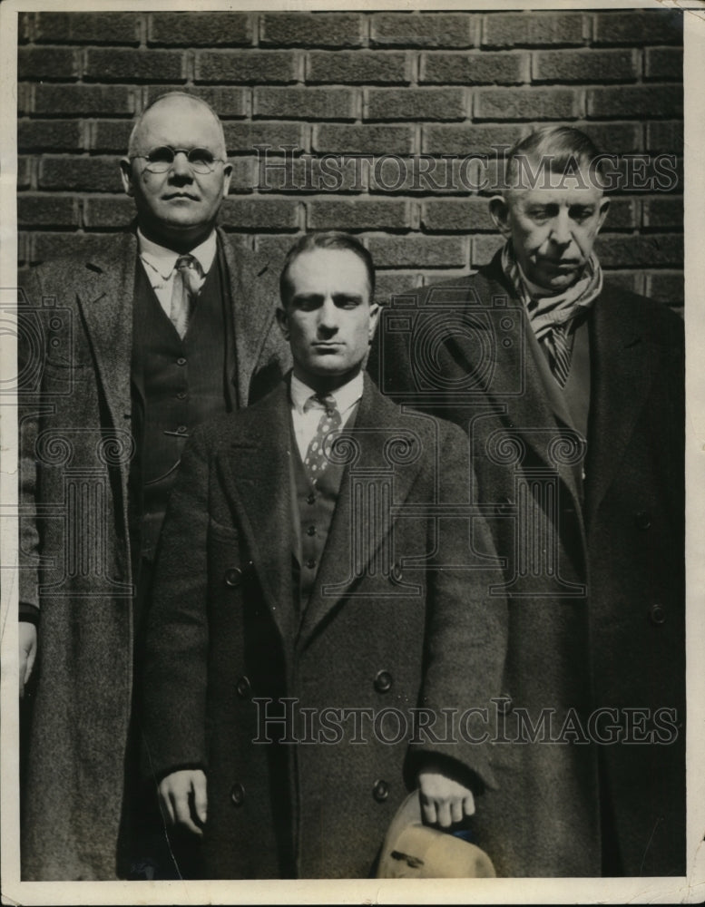1932 Press Photo John DeMarco Niles Ohio kidnapper of J DeJute