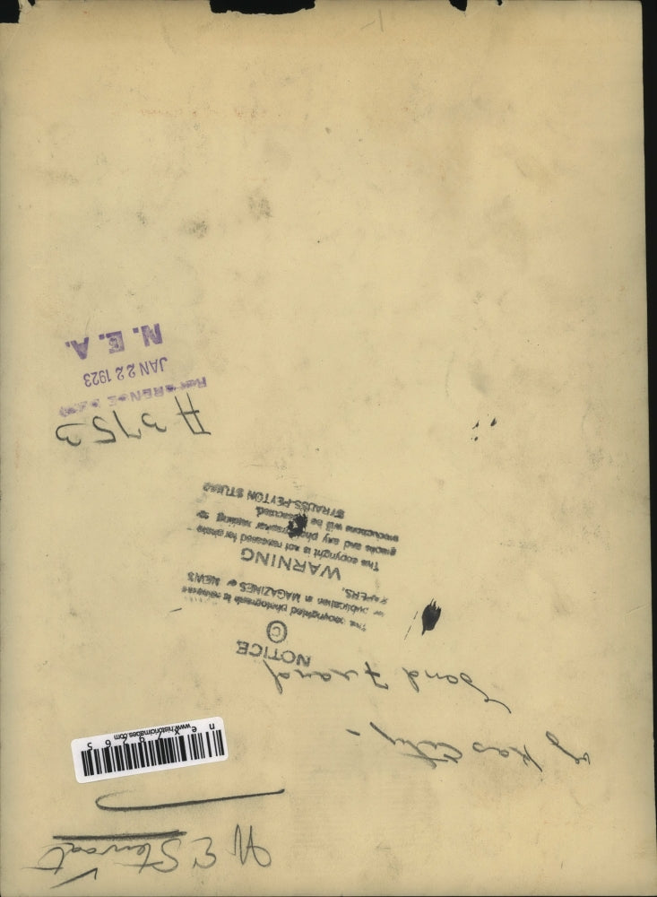 1923 Press Photo WE Stewart of Kansas City Kansas on land fraud charge