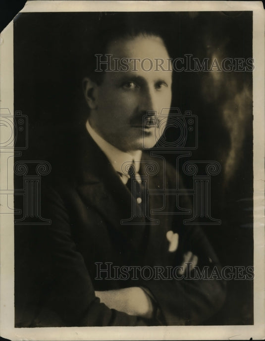 1926 Press Photo Alfred C Bassom noted NY architect