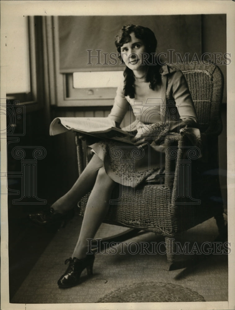 1937 Press Photo Medina Pa Elizabeth Lawrence sues Wm Bambert broke engagement