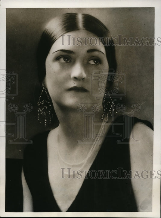 1932 Press Photo Mrs Margaret Liggett Willits files for divorce in NY