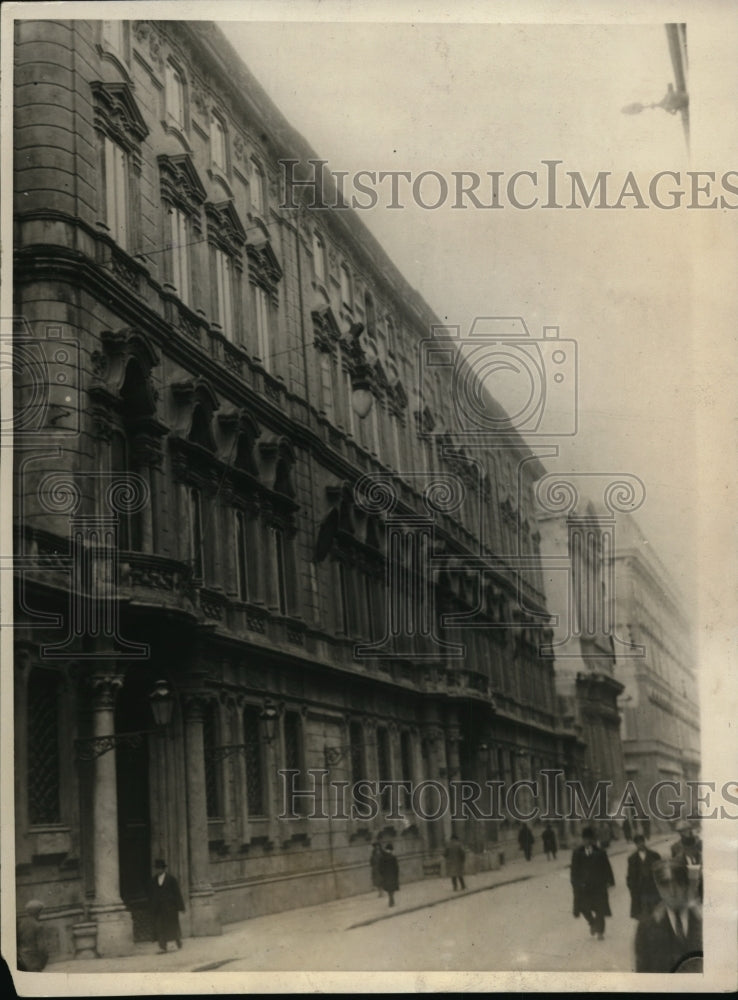 1925 Press Photo The Dorca Palace in Rome Italy League of Nations to meet
