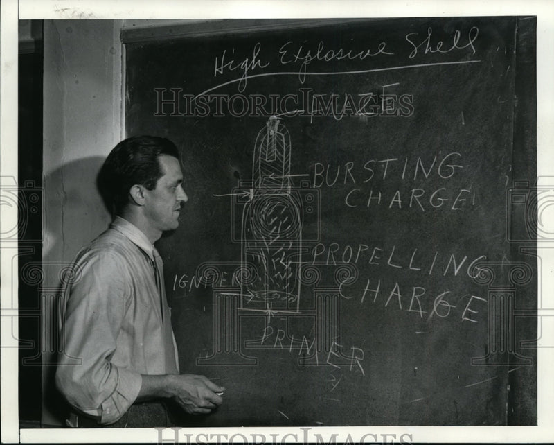 Load image into Gallery viewer, 1941 Press Photo Atlanta Ga School of Tech Professor PE Calaway
