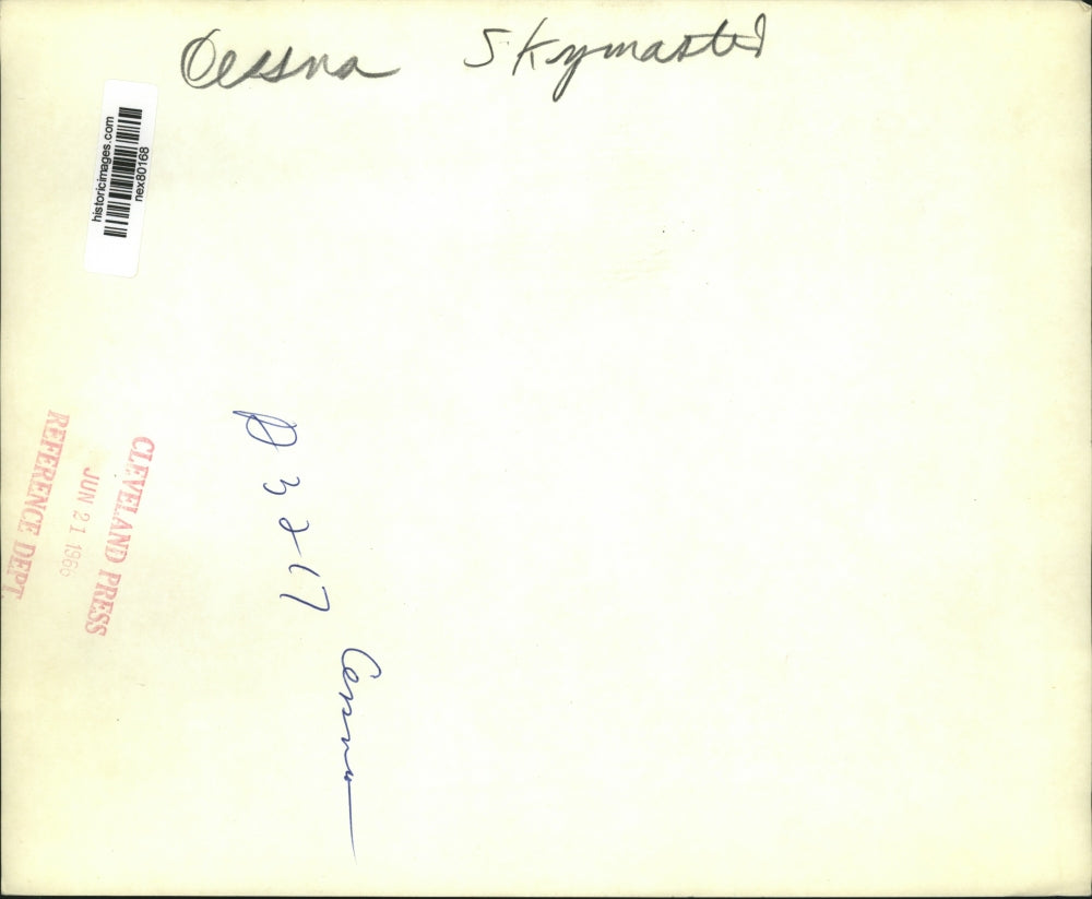 1956 Press Photo Cessna and Skymaster Aircraft