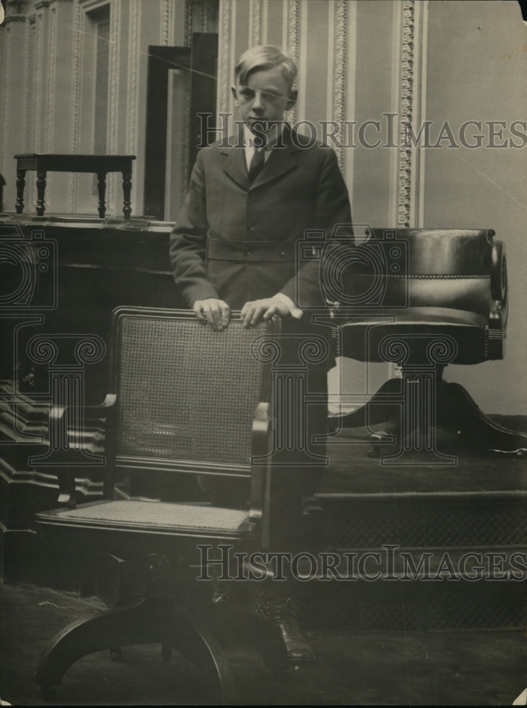 1920 Press Photo Louis Ludlow of Indiana VP personal page boy
