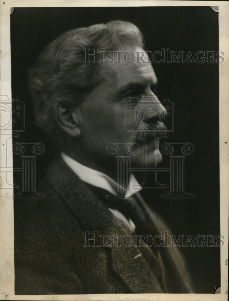 1927 Press Photo LondonRamsay MacDonald Parliament Labor leader - nex80513