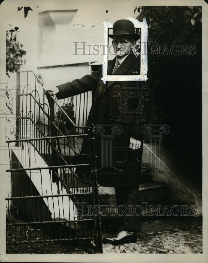 1929 Press Photo Philip Snowden Chancellor if Exchequer
