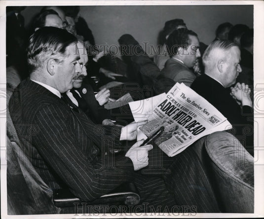1955 Press Photo Sir Anthony Eden & Andi Clement in San Francisco - nex80934- Historic Images