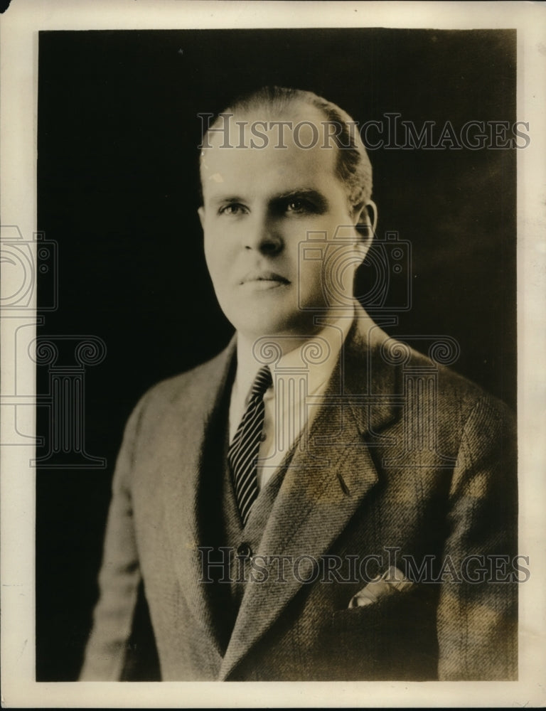 1928 Press Photo Aldo Bomonte Texas tenor on NBC program